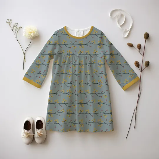 Vine CC Long Sleeved Dress