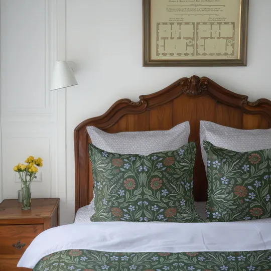 House Museum Bedding Vitruvius